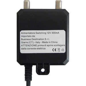Antenne TV de marque WEB, alimentation 12V 300mA avec câble et connecteurs pour utilisation intérieure et extérieure, fabriquée en Italie - Product Image 4