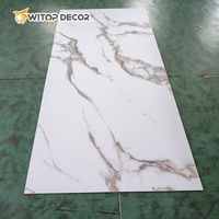 Panneau mural décoratif flexible en imitation marbre, alternative au marbre, 1220x2440mm*3mm, feuille de marbre UV
