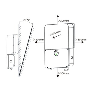 Growatt MIN 9000TL-XH-US Monophasé 9 kW Prêt pour Batterie Système Solaire Connecté au Réseau pour Systèmes Couplés et AC MIN 9000TL-XH-US Onduleur Growatt - Product Image 3