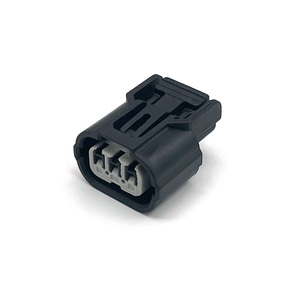 Steker adaptor koil pengapian Terminal konektor otomatis antiair 3-Pin untuk Accord untuk Honda Civic CR-V 6189-0887 tembaga ABS nilon - Product Image 1