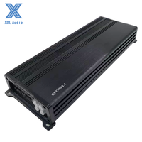 RMS 300Watts * 4 Amplificateur monobloc classe D haut de gamme 110 largeur PCB 4 canaux Audio de voiture avec égaliseurs de qualité sonore Crossovers
