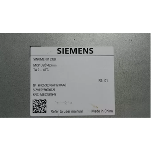 Contrôleur de machine SINUMERIK 828D d'origine, nouveau, MCP USB 483MM 6FC5303-0AF32-0AA0 Ss - Product Image 2