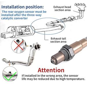Jauge numérique universelle large bande AFR 2-1/16" 52mm UEGO pour rapport <span class=keywords><strong>air</strong></span>-carburant et capteur O2, contrôleur de réglage moteur automobile haute précision - Product Image 5