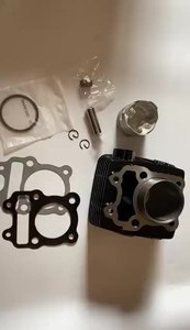 Piezas de Pistón y Cilindro para Motor de Motocicleta, Aptas para CT100 BAJAJ100, Recubrimiento de Cilindro y Anillos de Pistón - Product Image 3