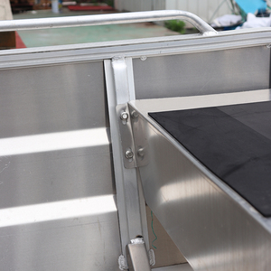 Banc amovible <span class=keywords><strong>16</strong></span> <span class=keywords><strong>pieds</strong></span> pour <span class=keywords><strong>bateau</strong></span> Jon Boat à fond plat pour <span class=keywords><strong>bateau</strong></span> River Lake Bass entièrement soudé coque en aluminium bateaux <span class=keywords><strong>de</strong></span> pêche - Product Image 3