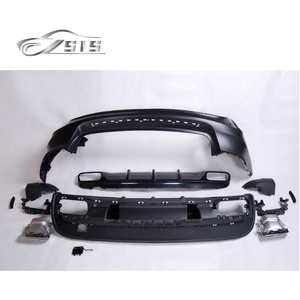 Kit Carrozzeria GLA45 Adatti per Classe <span class=keywords><strong>GLA</strong></span> <span class=keywords><strong>X156</strong></span> Anni 2013-2019 Aggiornamento a Stile GLA45 AMG in Plastica PP Kit Paraurti per SUV <span class=keywords><strong>GLA</strong></span> - Product Image 4