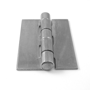 Bisagra de soldadura de acero inoxidable AISI 304 alas planas pasador fijo 56x80 con 2,5 pines 8,0 espesor SKU 9110002 - Product Image 3