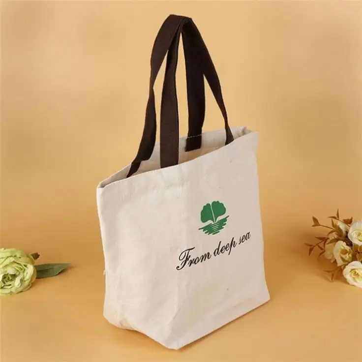 New Arrival Wholesale Printed Cotton Custom Heavy Canvas Bag Manufacturer