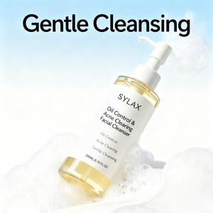 <span class=keywords><strong>Nettoyant</strong></span> anti-acné SYLAX pour le contrôle du sébum, nettoyage en profondeur doux pour les peaux grasses sujettes aux éruptions cutanées, approvisionnement direct d'usine, OEM et ODM personnalisables - Product Image 6