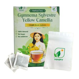 Mezclas de Té de Hierbas Secas Premium de la Marca NMPT con Gymnema Sylvestre y Flor de Camelia Amarilla, Paquete de 2G, de Phu Tho, Vietnam - Product Image 1