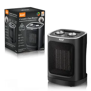 Raf Brand 1800W Popular Desktop 2 In 1 Adjustable Thermostat PTC Indoor Space Heater Electric Ceramic Fan Heater