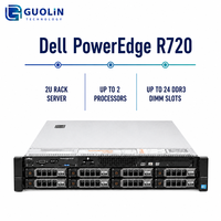 Serveur Rack Dell PowerEdge R720 2U à Deux Processeurs pour la Virtualisation de Clouds Privés et la Capacité de Mémoire d'Entreprise