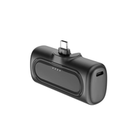 Cargador portátil de batería 2025 Capsule 5000mAh 21700 con conector de carga tipo C Mini banco de energía lindo
