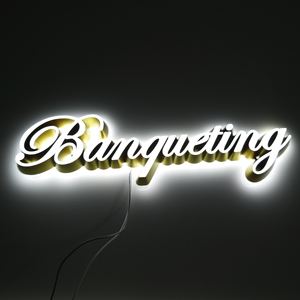 Ventilateur holographique 3D à LED pour enseignes lumineuses, avec lettres LED en acrylique blanc froid de haute qualité - Product Image 2