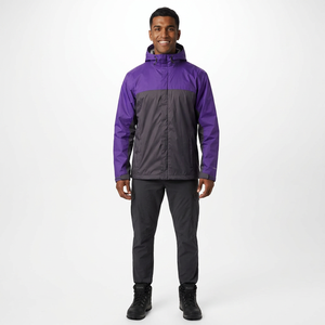 Veste coupe-vent imperméable de type nouveau, personnalisée pour homme, décontractée, pour l'extérieur, entraînement, toutes saisons, fermeture éclair personnalisée - Product Image 1