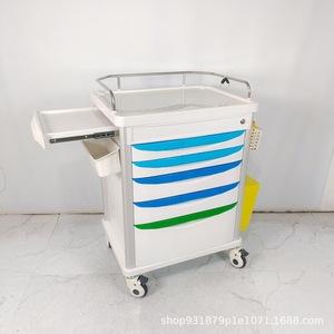 Carrito de Tratamiento Médico Móvil ABS 750*480*930mm para Uso de Enfermeras en Hospitales - Product Image 1