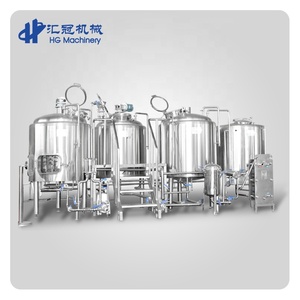 Jinan HG-cervecería 5HL 6HL 7HL 8HL 9HL 10HL, equipo de elaboración de cerveza artesanal, equipo de elaboración de cerveza - Product Image 4