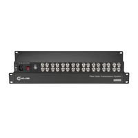 Convertisseur d'extension 16 canaux 3G-SDI sur fibre optique, récepteur/transmetteur FC