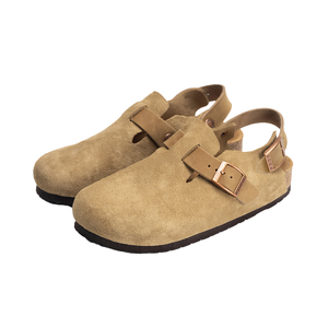 <span class=keywords><strong>Sandales</strong></span> pour <span class=keywords><strong>homme</strong></span> et femme avec semelle intérieure en liège souple - Soutien orthopédique de la voûte plantaire |   Chaussures écologiques à enfiler pour un confort tout au long de la journée. - Product Image 3