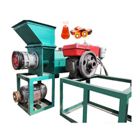 Palmolie Verwerkingsmachine Dieselmotor Palmolie Pers Palmolie Extractie Machine