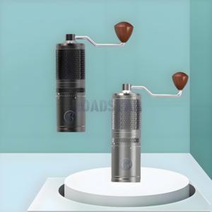 Regolazione esterna centrale all'ingrosso viaggio agitazione a mano velocità bava piatta senza fili riutilizzabile macinacaffè manuale lavabile - Product Image 3