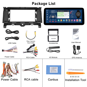 Podofo 12,3 ''Android Car Stereo 8 Core 2 + 32G Android 13 <span class=keywords><strong>CarPlay</strong></span>/Android Auto/GPS/WIFI/RDS/DSP/IPS para Honda Accord 8 2008-2013 - Product Image 6