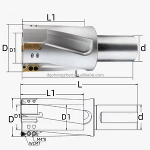 Scie cloche en carbure de qualité industrielle à grande vitesse <span class=keywords><strong>Foret</strong></span> à noyau 19-100mm avec <span class=keywords><strong>foret</strong></span> pilote pour la coupe de plaques d'acier et de métaux - Product Image 2