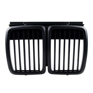 Grille de pare-chocs avant BMW E30 noir mat en plastique ABS pour modèles Série 3 M3 82-94, pièce automobile - Product Image 4