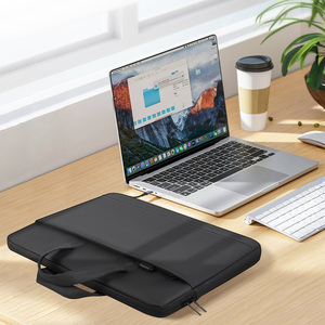 Zaino per Laptop Impermeabile e Resistente, Borsa Sottile Imbottita per Notebook, Custodia Protettiva con Manico per Viaggi - Product Image 6