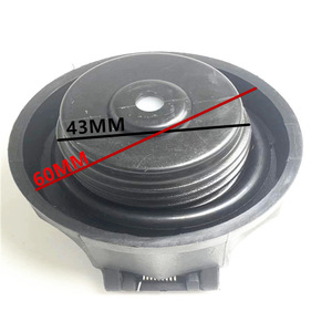 Ensemble de bouchon de réservoir de carburant FAW 43 mm 60 mm en plastique pour pièces de camion Jiefang Tiger V J6F - Product Image 1