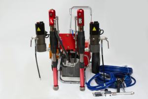 Pistola de Pulverización Industrial de Poliuretano Impermeable G5pro-2, para Conductos de Cables de Alta Velocidad, Recubrimiento de Dos Componentes - Product Image 2