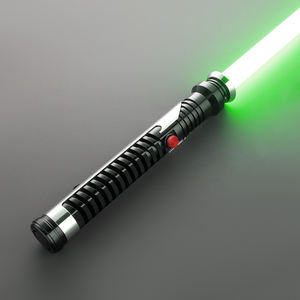 Sabre laser LED Qui-Gon Jinn FX Jedi Master avec lame verte et effet <span class=keywords><strong>clignotant</strong></span>, jouet pour enfants, bâton lumineux Phantom Menace - Product Image 3