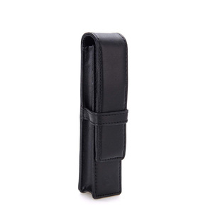 Étui à stylo en cuir, étui pour un seul stylo, étui à stylo professionnel, étui à stylo portable, cadeau d'affaires, impression de logo disponible. - Product Image 5
