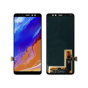 Numériseur d'écran tactile LCD de remplacement pour Samsung Galaxy A8 + 2018