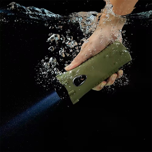 Ipx7 không thấm nước Crush-proof USB <span class=keywords><strong>Hand</strong></span> Crank Đèn pin <span class=keywords><strong>Torch</strong></span> với ngân hàng điện - Product Image 5