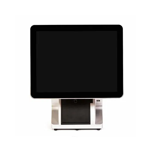 White Dual True Flat Touch Pos Point of Sale System / Machine POS