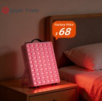 Appareil de luminothérapie LED Magique Power pour usage domestique, machine de soin du visage 300W à lumière rouge et infrarouge, panneau à double puce 660nm 850nm