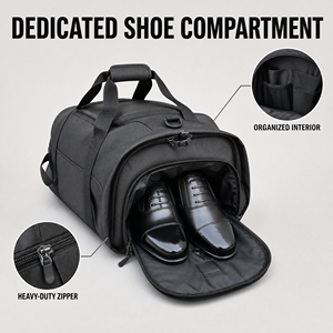 Custom Convertible 3 in 1 Men Women Carry <strong>on</strong> Suit Bag Folding Hanging Travel Garment Duffel Backpack Bag for Business Trip - Product Image 4