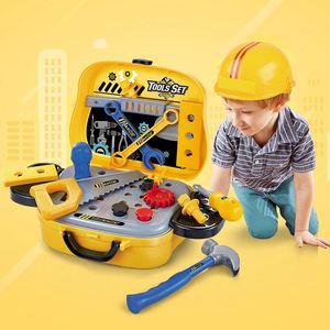 2020 nueva venta caliente niños educativos multifunción creatividad plástico ABS herramientas de reparación juguete - Product Image 3