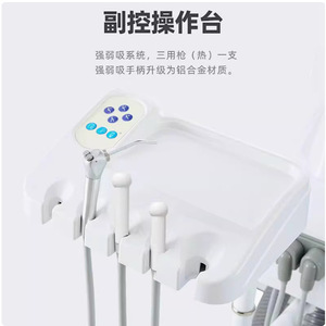 Sillón Dental 208A Eléctrico Verde Claro con Escupidera Integrada, Dispositivo Médico Clase II con Certificación CE - Product Image 4