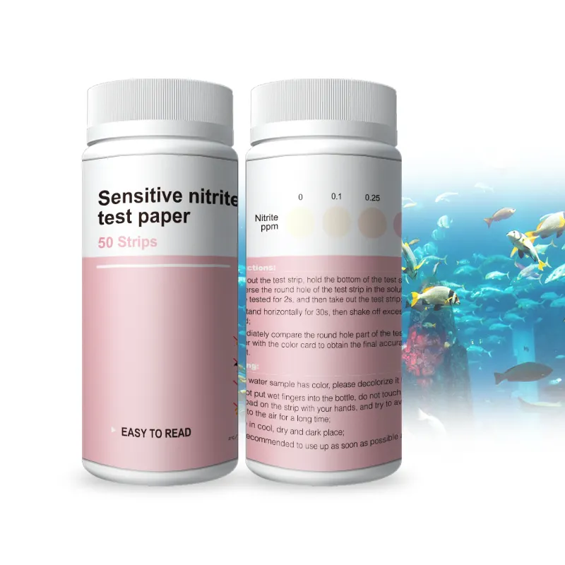 Tiras de teste de nitrite exata da alta sensibilidade, tiras de teste de água