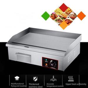 Macchina per la Lavorazione dei Cereali, Griglie Elettriche, Piastre da Banco in Acciaio Inossidabile per Arrostire la Carne - Product Image 3