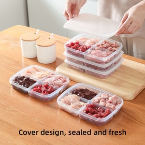 Newest Hot Selling Fridge Food Storage <b>Containers</b> Set Box for <b>Refrigerator</b> Organizer with Lids - Product Image 4