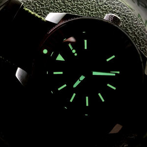 Reloj para Hombre NH35 4R35 Movimiento de Acero Inoxidable con Esfera Azul de 43 mm, Caja Samurai, Relojes de Pulsera Mecánicos Automáticos Luminosos - Product Image 6