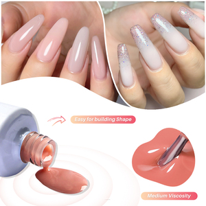 <span class=keywords><strong>Deroi</strong></span> Ruber Base Gel Nude Color Nail Painting Gel Uv Rubber Base Gel Nail Polish French Rubber Base Coat - Product Image 5