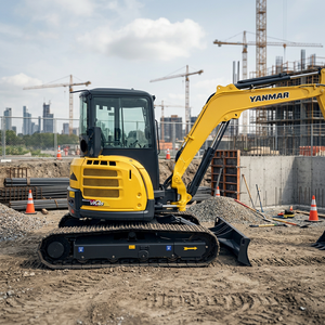 รถขุดขนาดเล็กยี่ห้อ Yanmar รุ่น VIO55 VIO55-5B ขนาด 5 ตัน มือสองจากญี่ปุ่น ขาย - Product Image 1