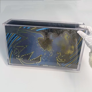 Étui en acrylique anti-UV 99% pour Pokémon TCG Phantom Charizard X Ex Ultra-Premium Collection avec couvercles magnétiques N52 Charizard Mega UPC - Product Image 1