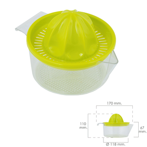 Spremiagrumi Manuale con Caraffa in Plastica Ø/ 12 x 11 cm. - Product Image 1