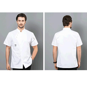 Uniformes de chef en twill de spandex avec logo personnalisé pour la restauration et les bars, vestes de chef unisexes - Product Image 5