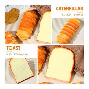 Wholesale Custom Logo TPR/PU Foam <b>Squishy</b> Cookie Dessert Set Luminous Squeeze Toys for Ages 5+ Party Favors Gifts Bulk Order - Product Image 3